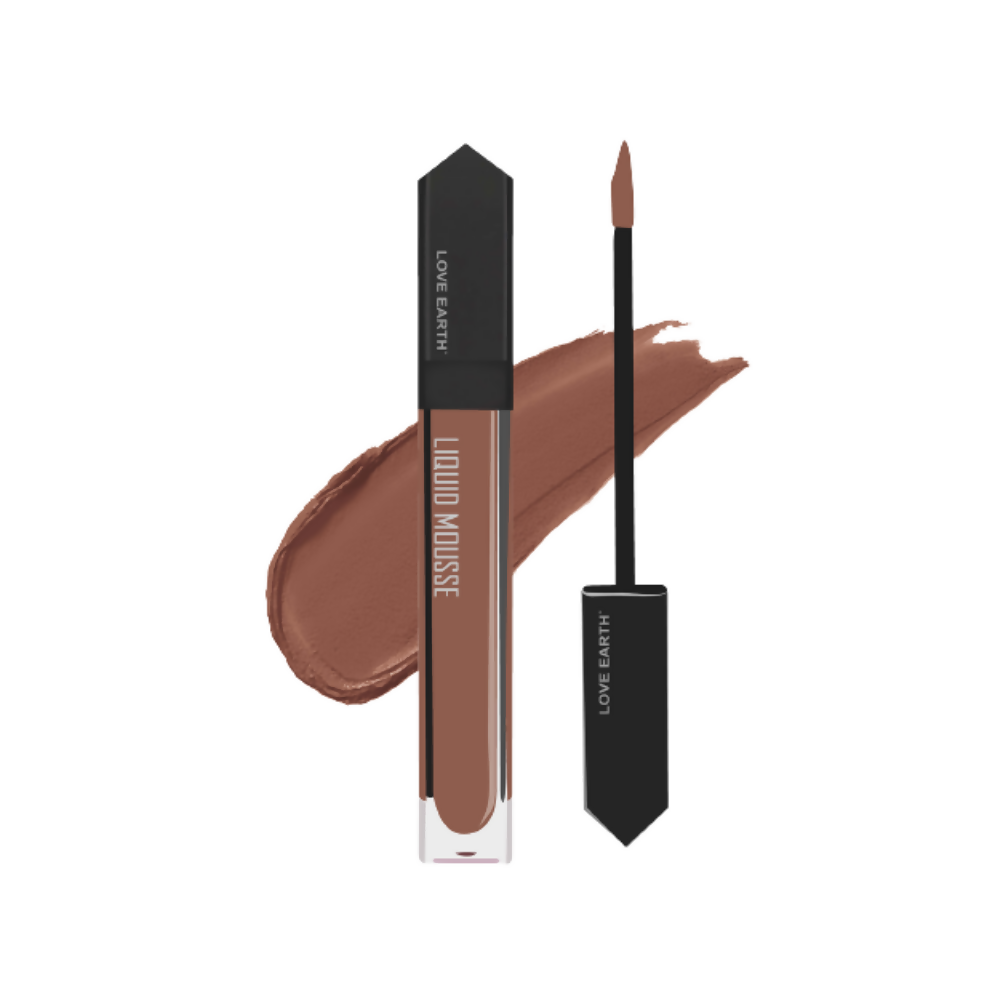 Love Earth Liquid Mousse Lipstick - Holiday Coffee - Mytrendzcart