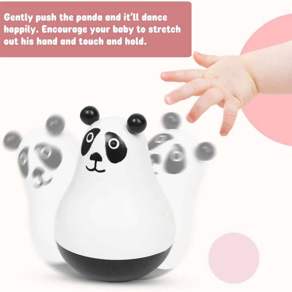 Matoyi Roly Poly Toys For Kids ! Wobbly Panda Mytrendzcart