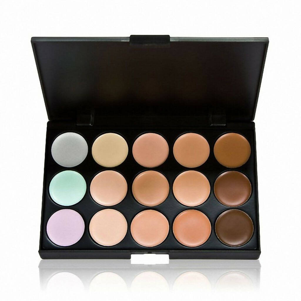 Favon Fab Secret Professional 15 Color Contour/Concealer Palette - Mytrendzcart