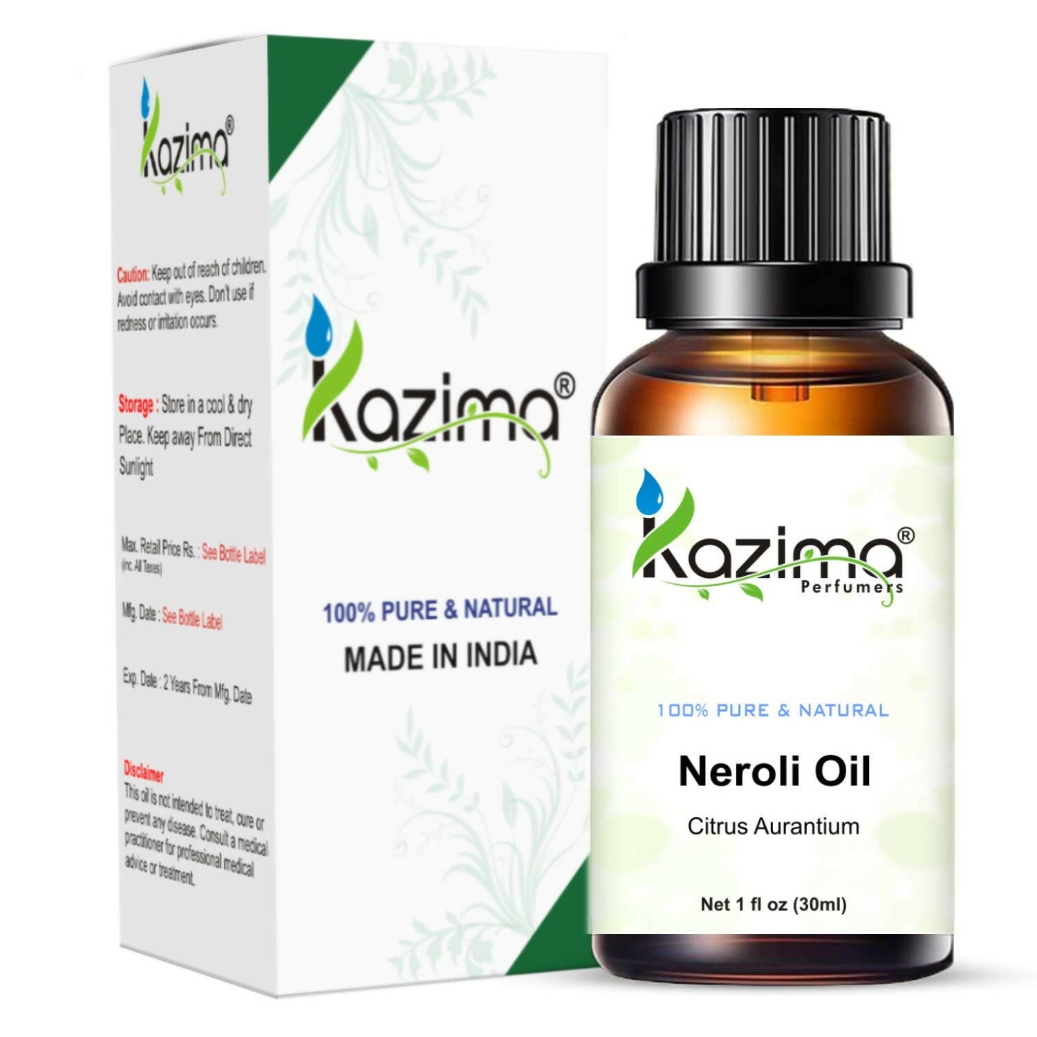 Kazima Neroli Essential Oil for Skin & Hair Care - Mytrendzcart