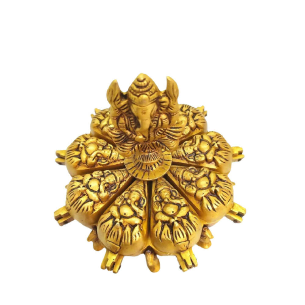 Tamas Handcrafted Brass Kumkum Box - Mytrendzcart