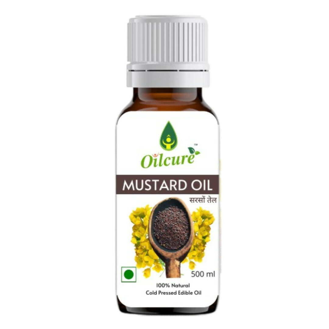 Oilcure Mustard Oil Cold Pressed - Mytrendzcart