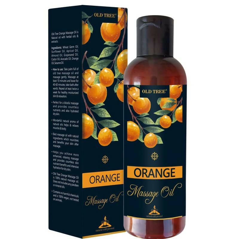 Old Tree Orange Body Massage Oil - Mytrendzcart