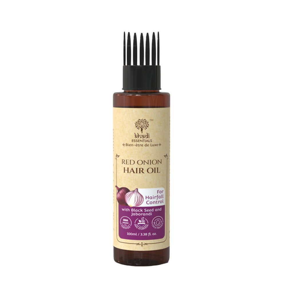 Khadi Essentials Red Onion Oil - Mytrendzcart