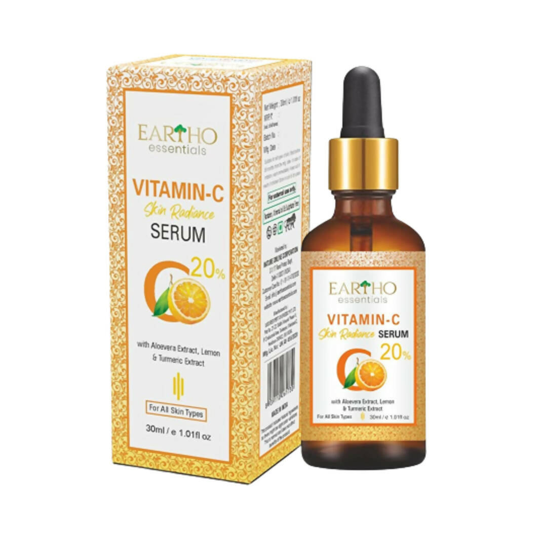 Eartho Essentials 20% Vitamin C Skin Radiance Serum - Mytrendzcart