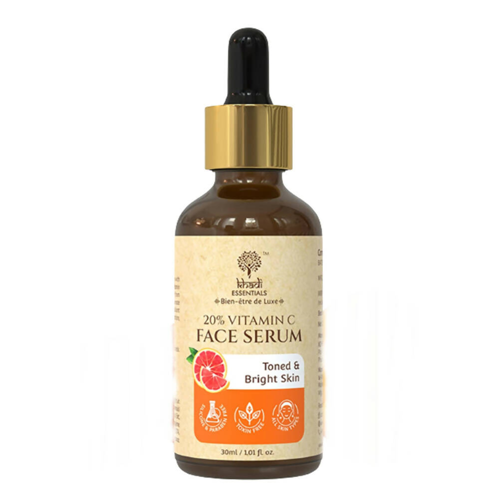 Khadi Essentials 20% Vitamin C Face Serum - Mytrendzcart