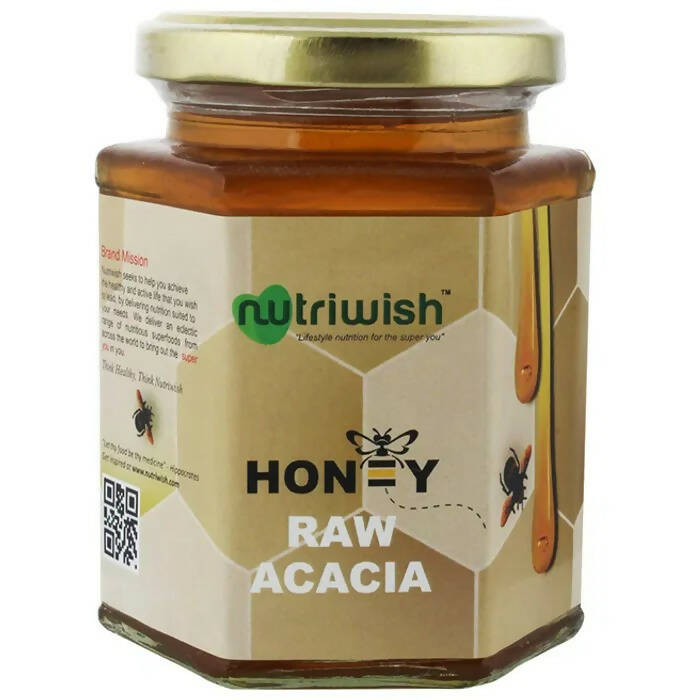 Nutriwish 100% Pure Organic Honey Raw Acacia - Mytrendzcart