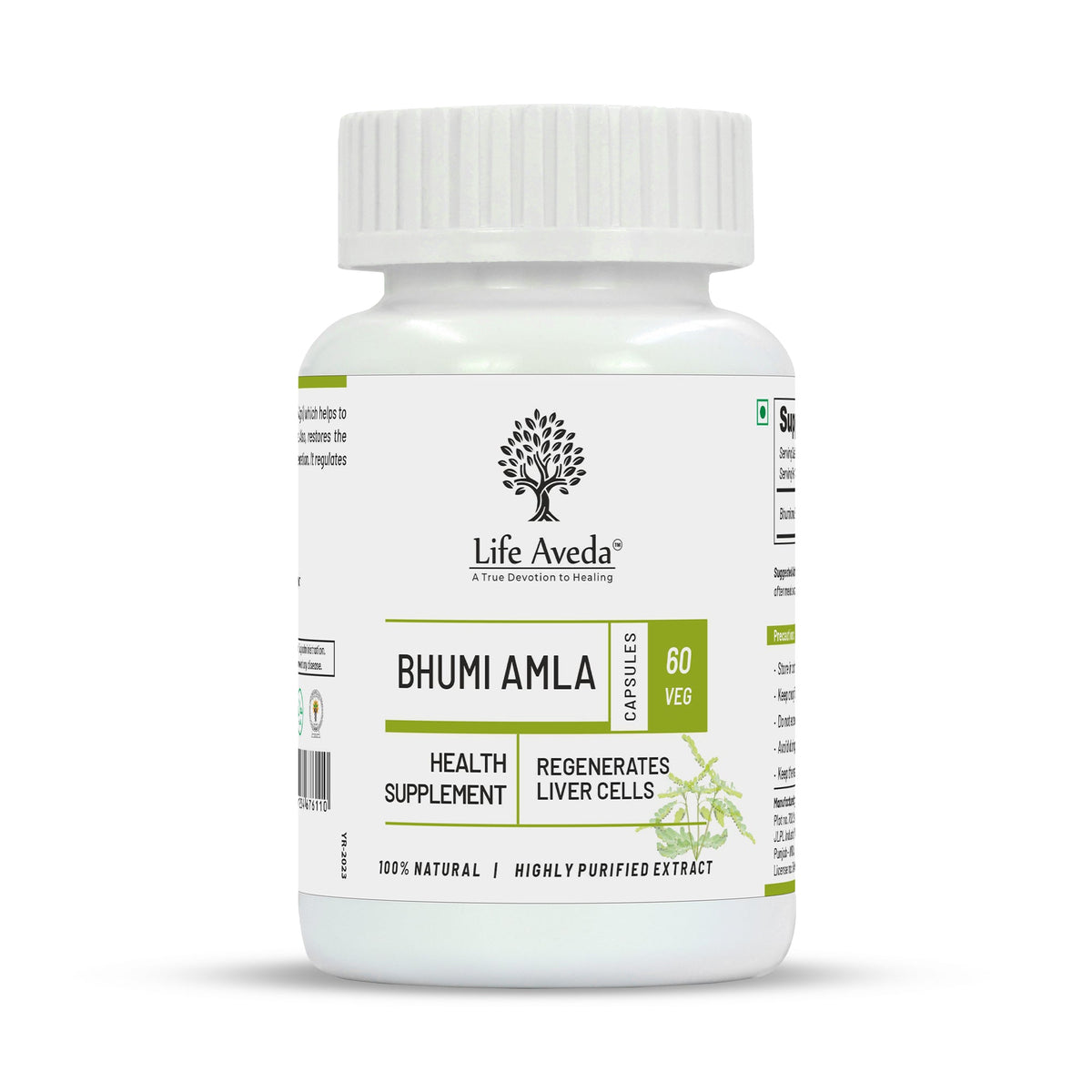 Life Aveda Bhumi Amla Capsules - Mytrendzcart
