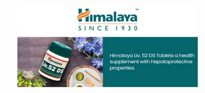 Himalaya liv 52 DS Tab -60 tabs - Pack of 1