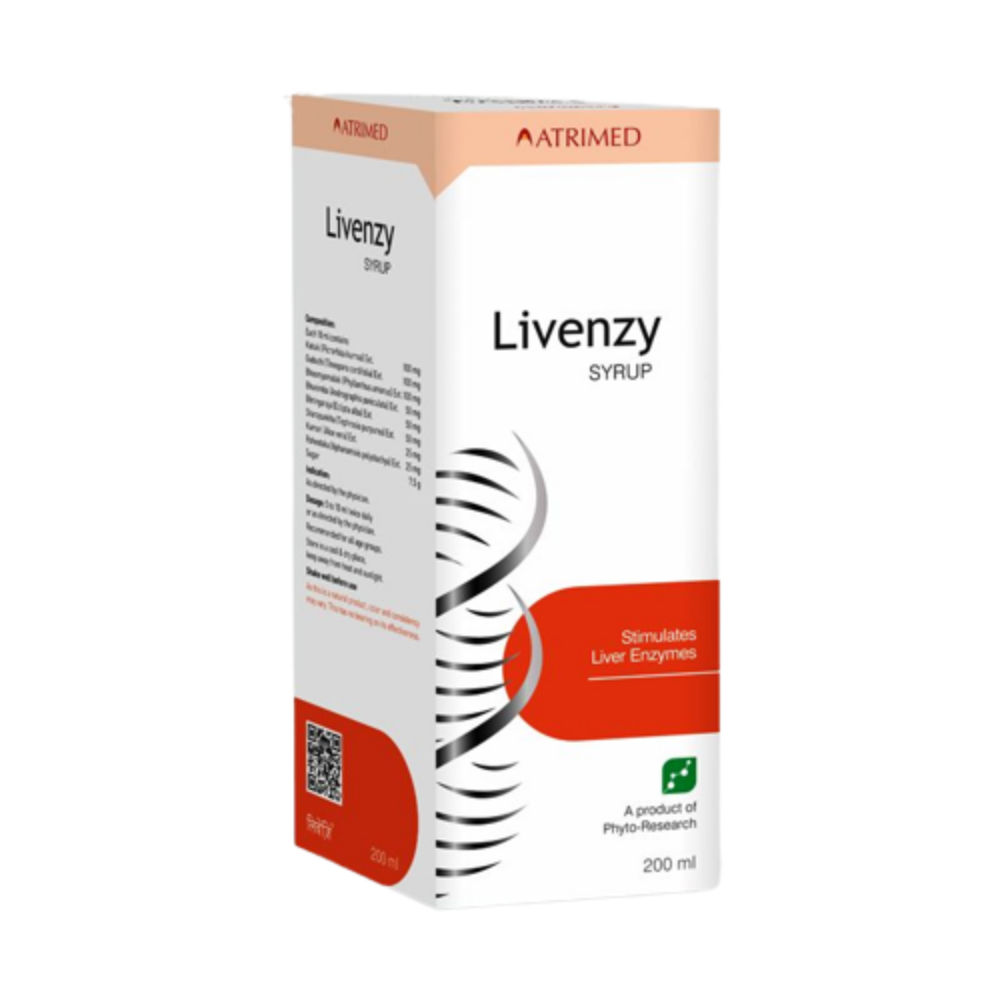 Atrimed Ayurvedic Livenzy Syrup Mytrendzcart