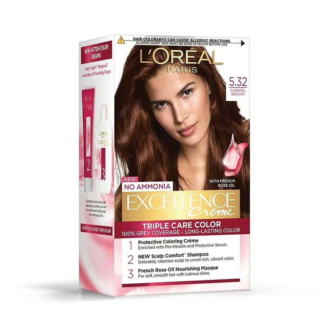 L'Oreal Paris Hair Colour - 5.32 Caramel Brown - Mytrendzcart