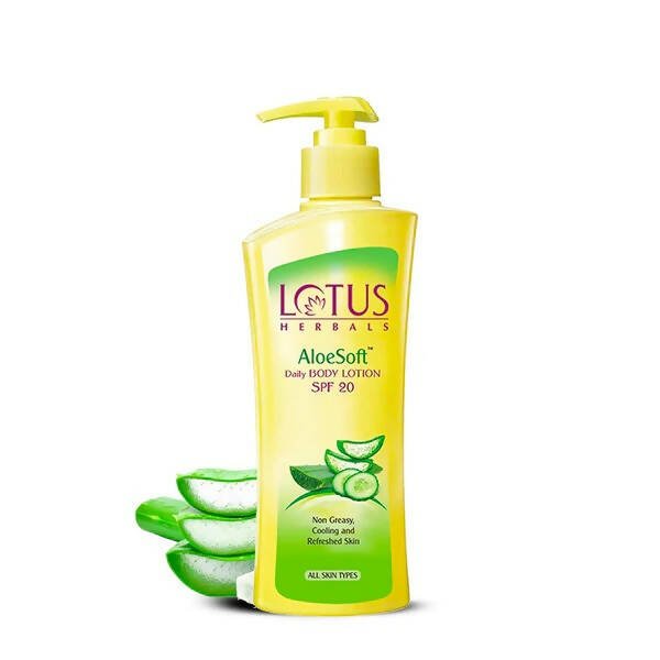 Lotus Herbals Aloesoft Daily Body Lotion - Mytrendzcart