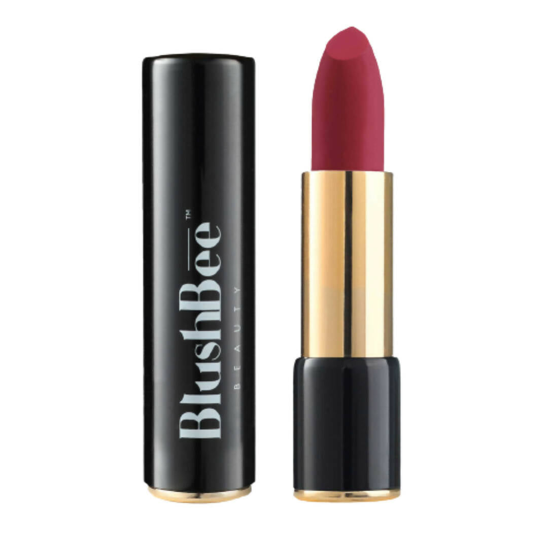 BlushBee Organic Beauty Lip Nourishing Vegan Lipstick - Deep Hue Maroon - Mytrendzcart