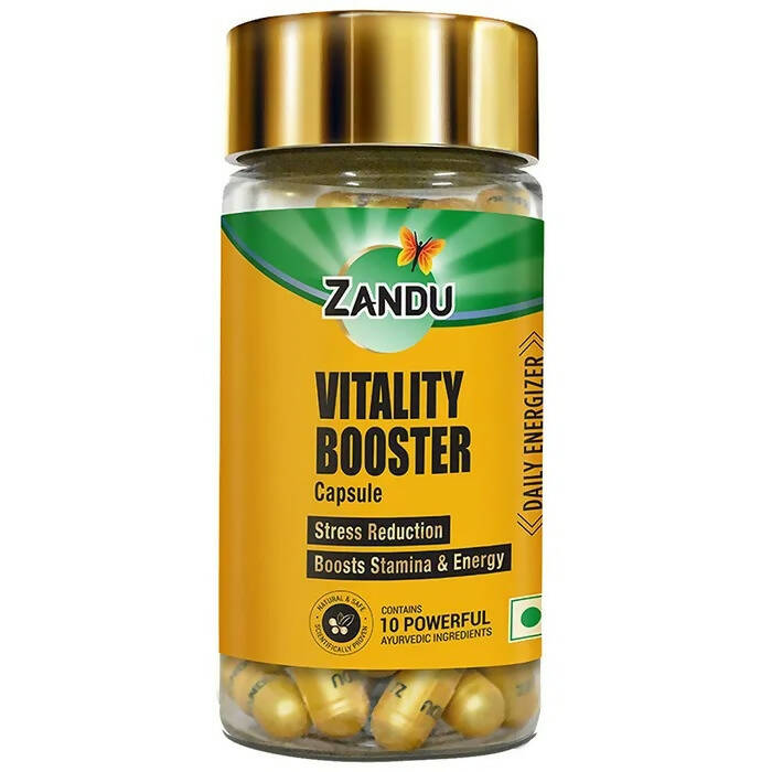 Zandu Vitality Booster Capsules - Mytrendzcart