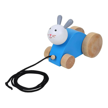 Matoyi Fish Rattle & Blue Rabbit Pull Along & Flat Disk Rattle & Bear Teether For Kids -Combo Mytrendzcart