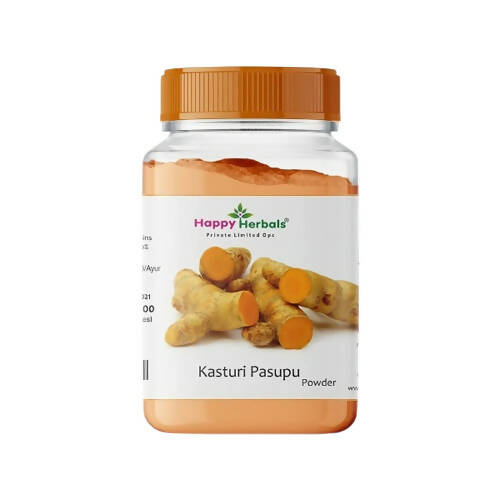 Happy Herbals Kasturi Pasupu Powder - Mytrendzcart