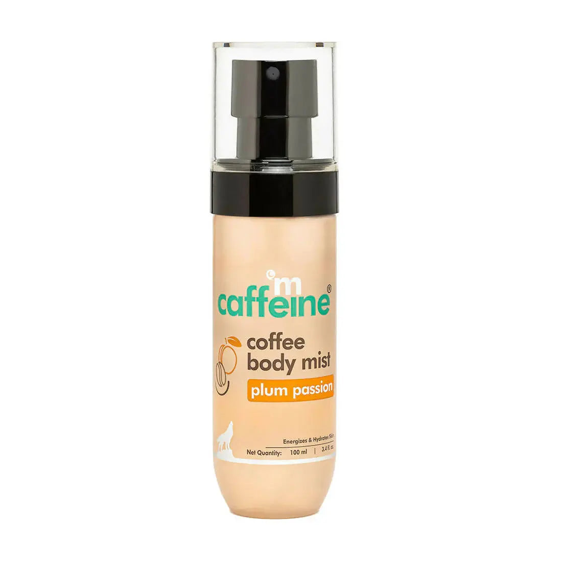 mCaffeine Plum Passion Energizing Coffee Body Mist -100 ml - Mytrendzcart