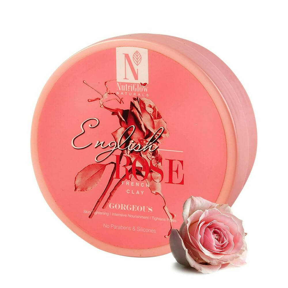 NutriGlow NATURAL'S English Rose French Clay - Mytrendzcart