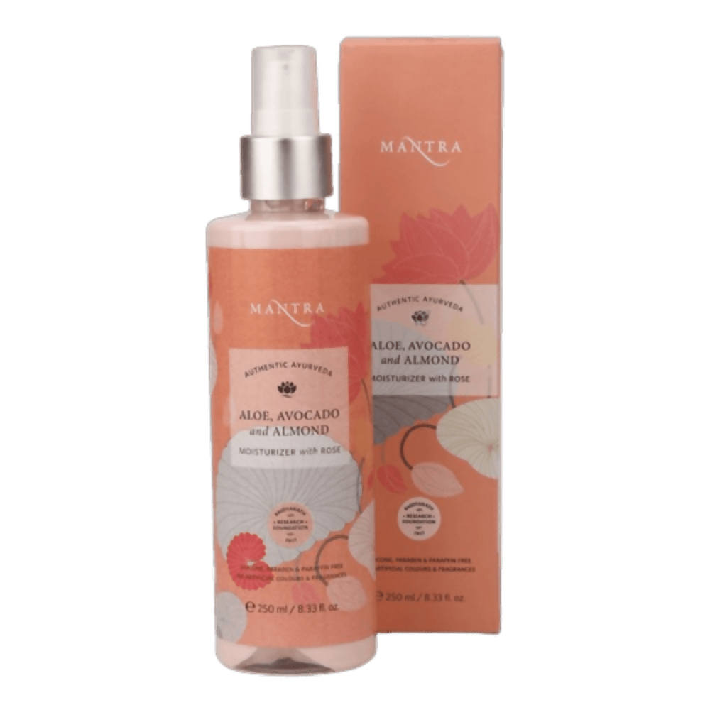 Mantra Herbal Aloe, Avocado And Almond Moisturiser With Rose - Mytrendzcart