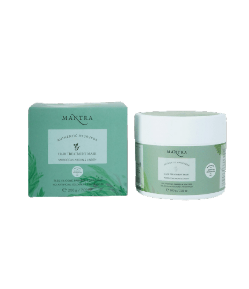 Mantra Herbal Hair Treatment Mask Moroccan Argan & Linden - Mytrendzcart