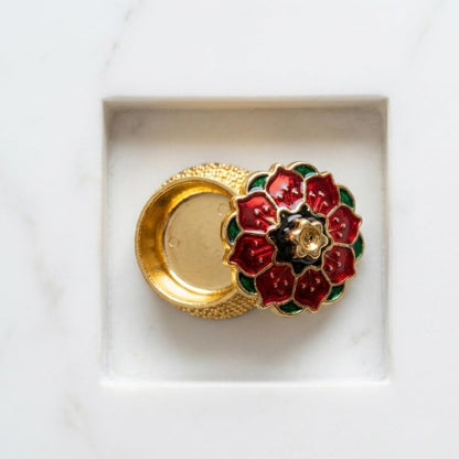 Meenakari Kumkum Boxes (Pack of 10)