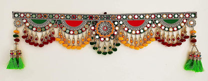Multi Zula Pearl Bead Toran, 37 Inch