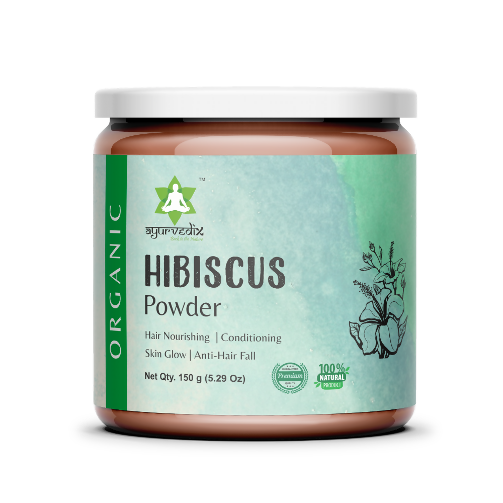 Ayurvedix Organic Hibiscus Flower Powder - Mytrendzcart