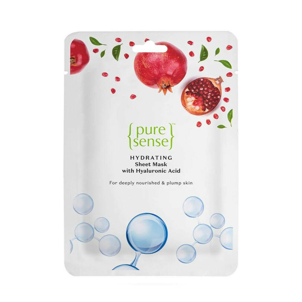 PureSense Hydrating Sheet Mask with Hyaluronic Acid - Mytrendzcart