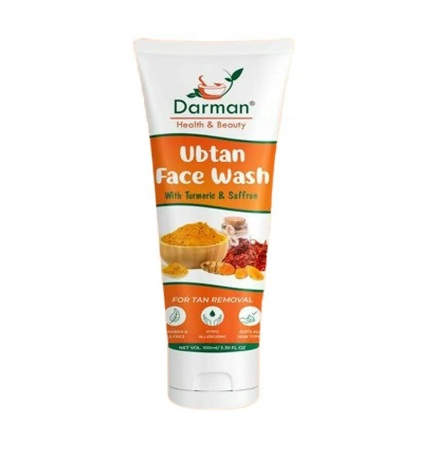 Darman Ubtan Face Wash with Turmeric & Saffron - Mytrendzcart