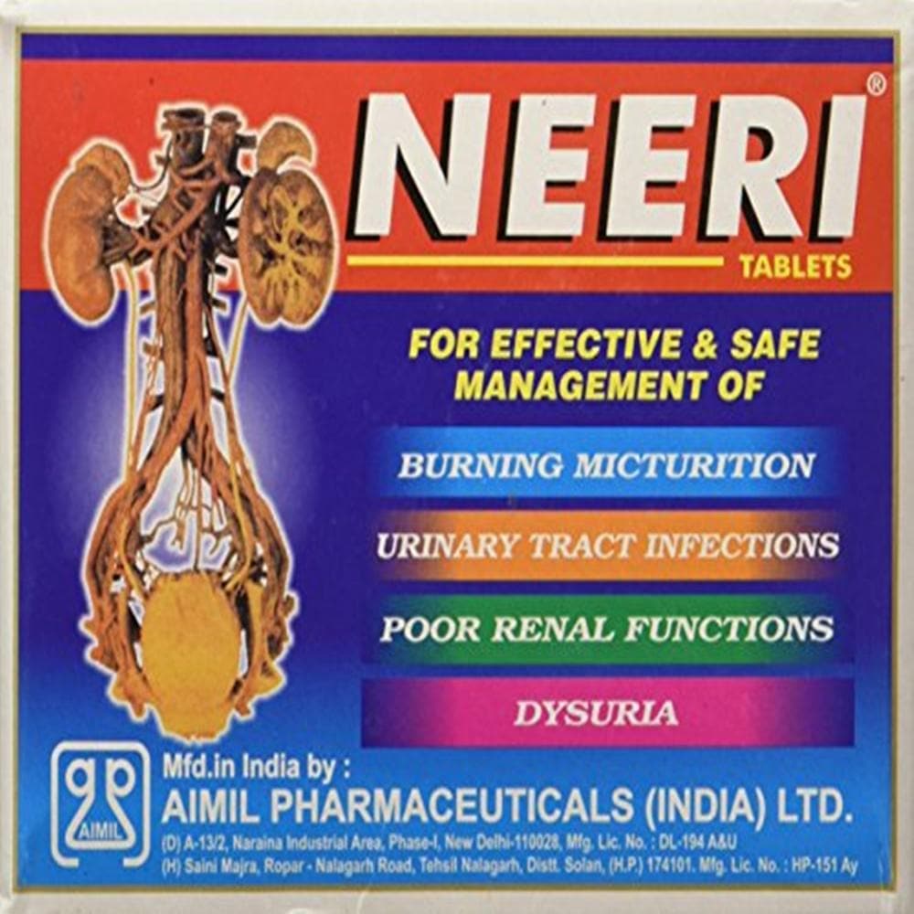 Aimil Ayurvedic Neeri Tablet Mytrendzcart