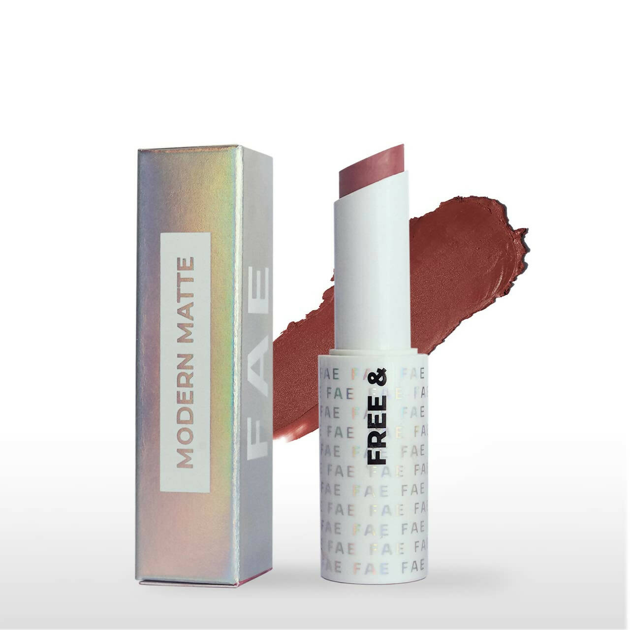 FAE Beauty Rose Brown Modern Matte Lipstick - Shade Awkward - Mytrendzcart