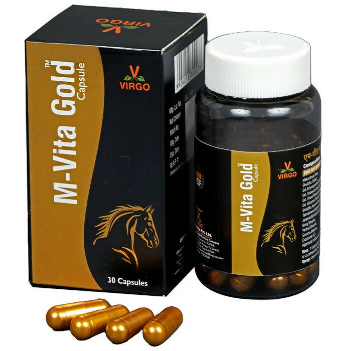 Virgo M-Vita Gold Capsules - Mytrendzcart