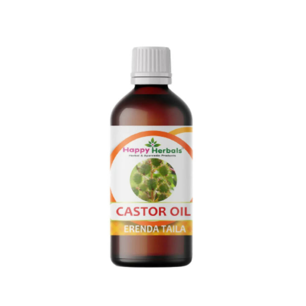 Happy Herbals Castor Oil - Mytrendzcart