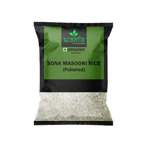 Weefa Organic Sona Masuri Rice - Polished - Mytrendzcart