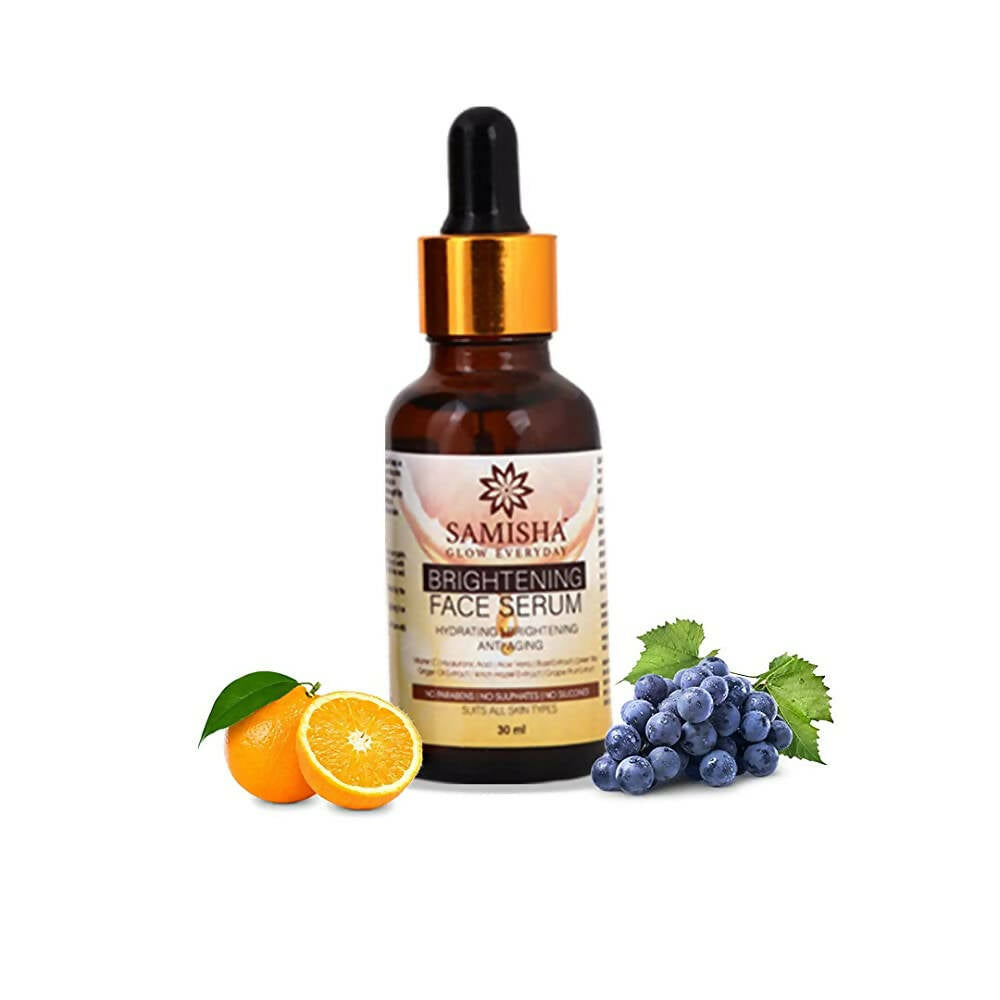 Samisha Organic Brightening Vitamin C Face Serum - Mytrendzcart