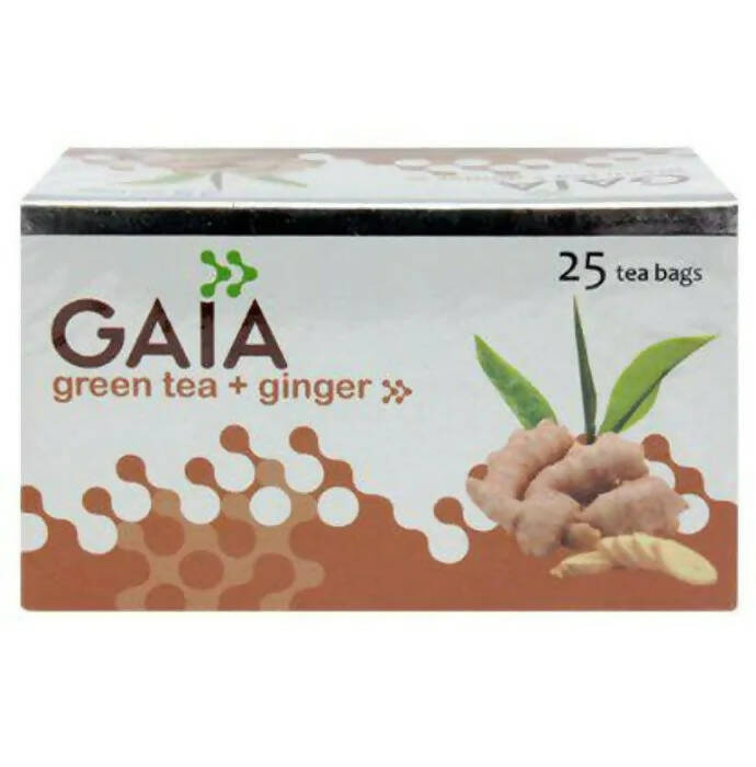 Gaia Green Tea With Ginger - Mytrendzcart