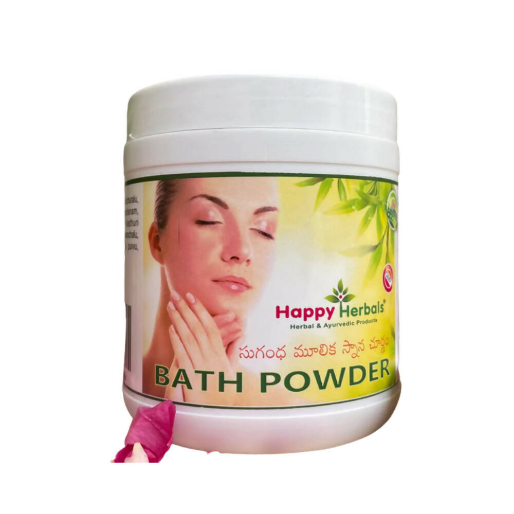 Happy Herbals Bath Powder - Mytrendzcart