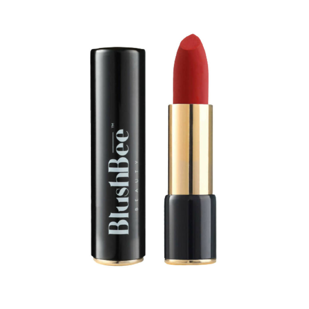 BlushBee Organic Beauty Lip Nourishing Vegan Lipstick - Party Red - Mytrendzcart