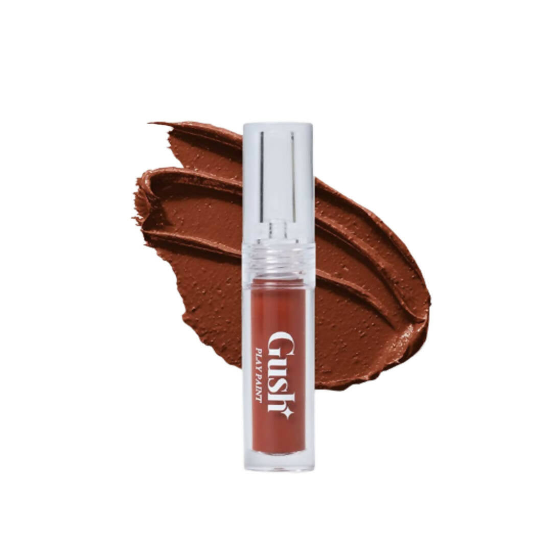 Gush Beauty Play Paint Airy Fluid Lipstick - Chocolate Brown - Mytrendzcart