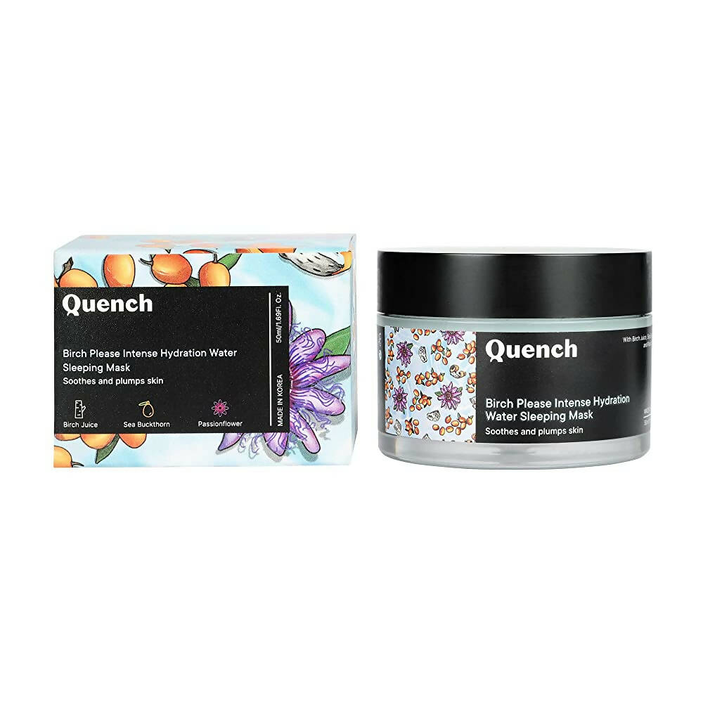 Quench Botanics Birch Please Intense Hydration Water Sleeping Mask - Korean Skincare - Mytrendzcart