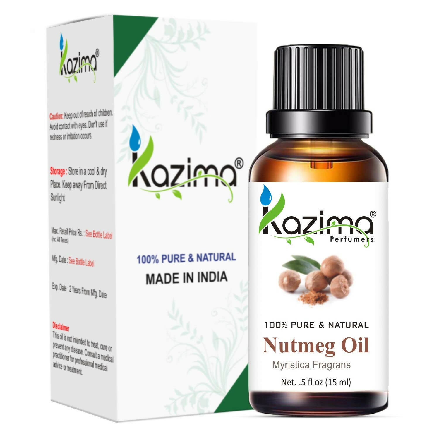 Kazima Nutmeg Essential Oil - Mytrendzcart