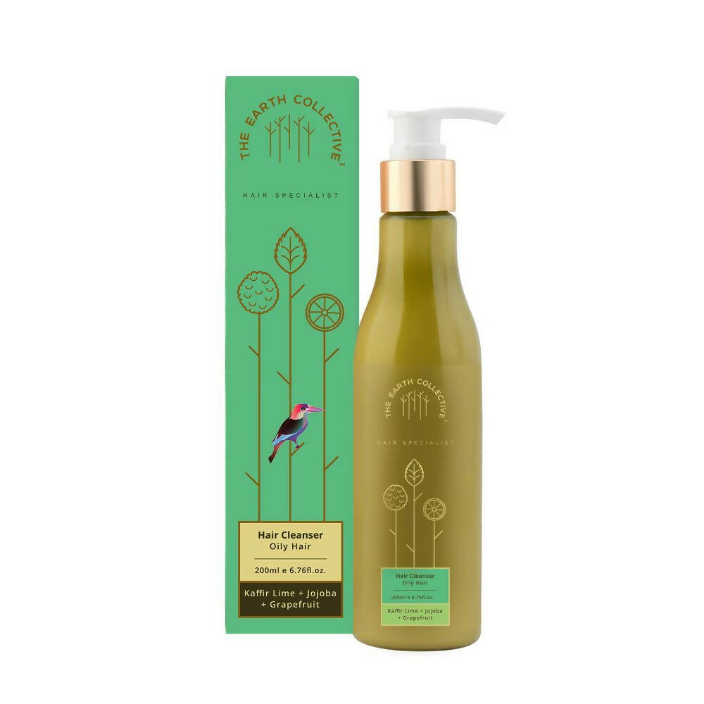 The Earth Collective Hair Cleanser - Oily Hair- Shampoo - Mytrendzcart