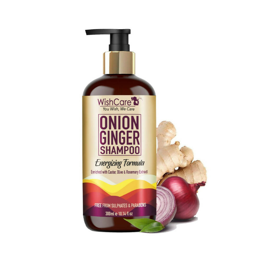 Wishcare Onion Ginger Shampoo - Mytrendzcart