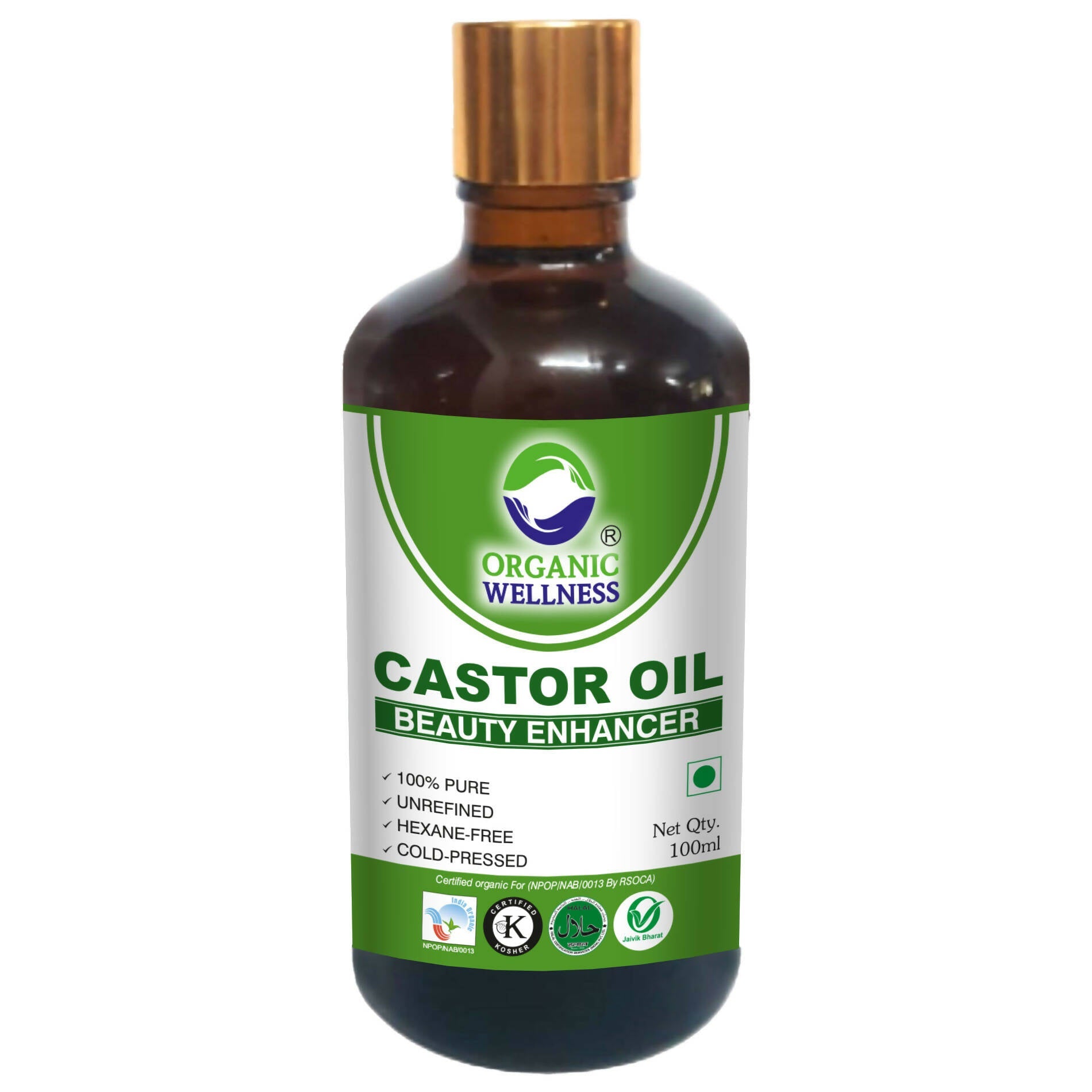 Organic Wellness Castor Oil Beaty Enhancer - Mytrendzcart