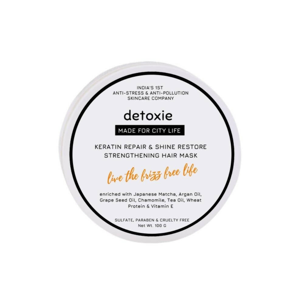 Detoxie Keratin Repair & Shine Restore Strengthening Hair Mask - Mytrendzcart