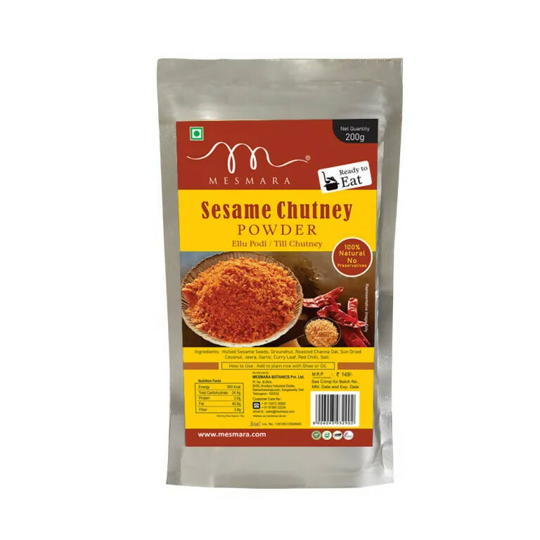 Mesmara Sesame Chutney Powder - Mytrendzcart