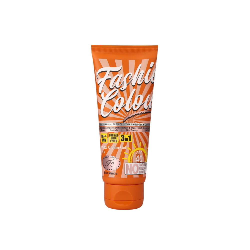 Fashion Colour Sun Block and Protection Cream-SPF40 - Mytrendzcart