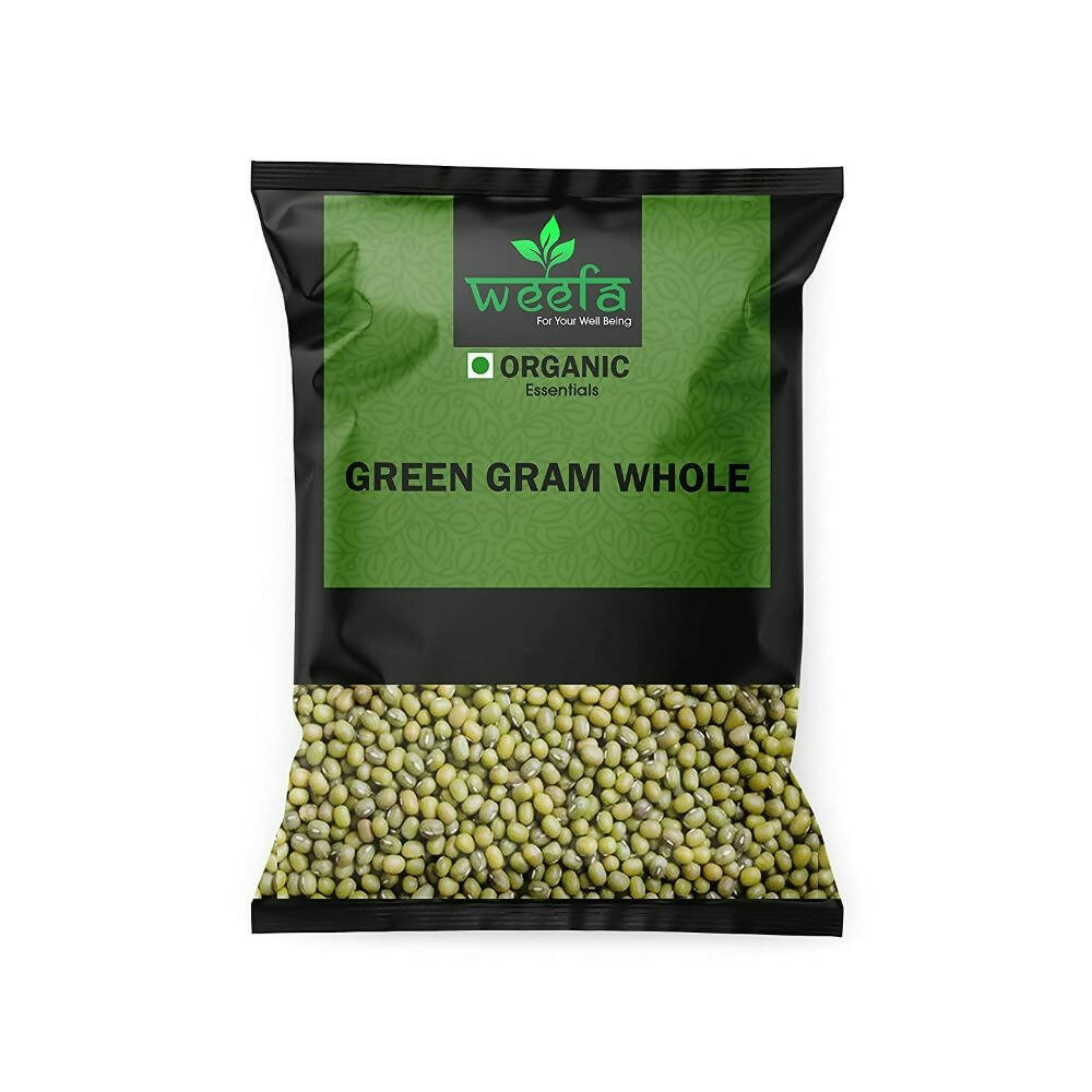 Weefa Organic Green Gram Whole - Mytrendzcart