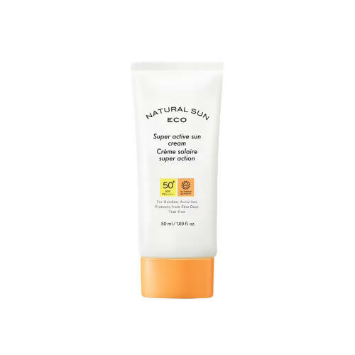 The Face Shop Natural Sun Eco Super Active Sun Cream - Korean Skincare - Mytrendzcart