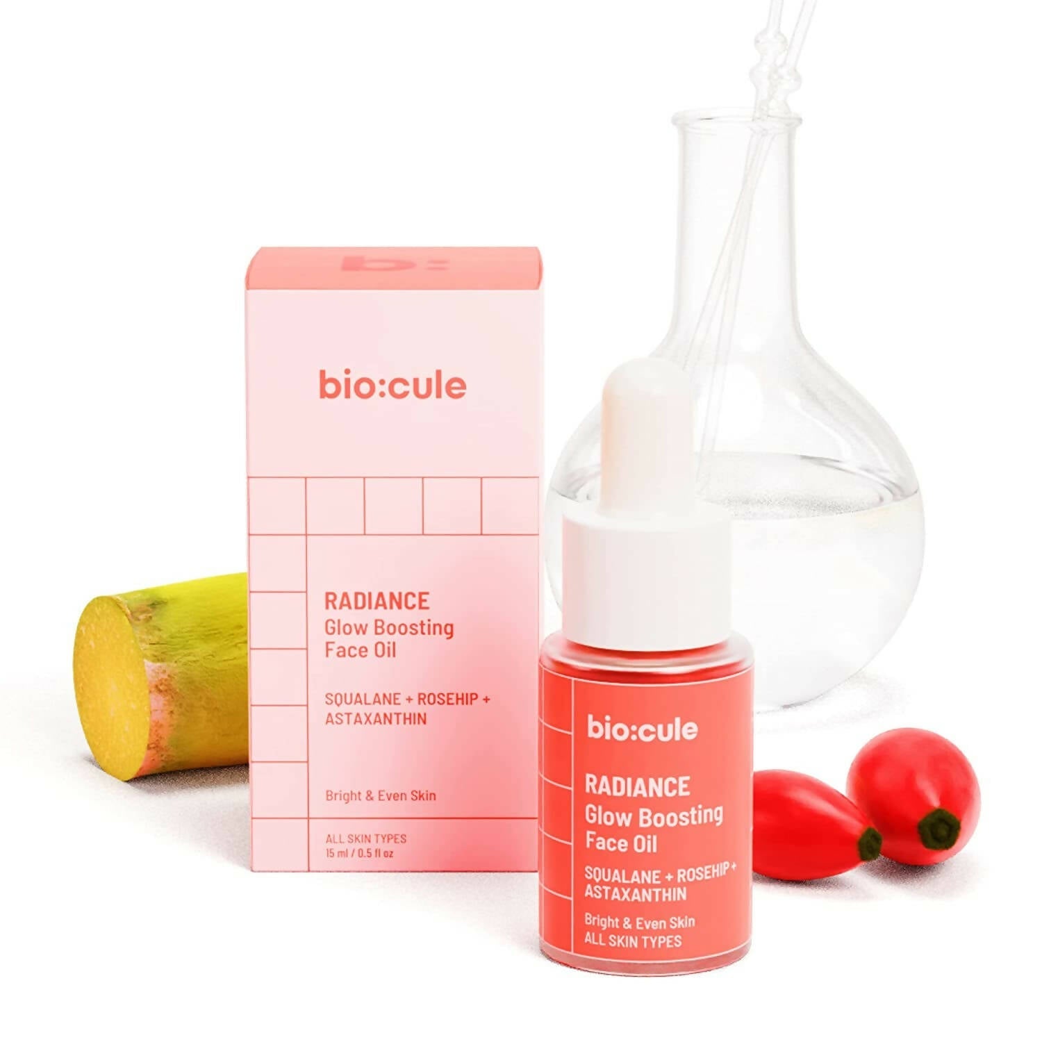 Biocule Radiance Glow Boosting Face Oil - Mytrendzcart